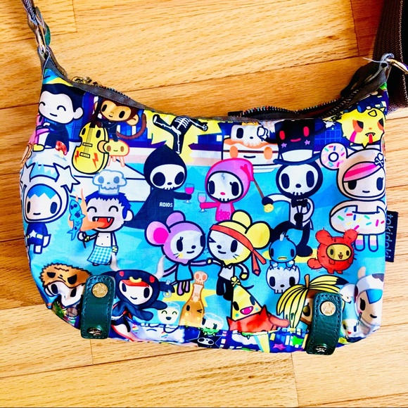 tokidoki Handbags - Tokidoki•10yr anniversary 2009 crossbody bag🌈